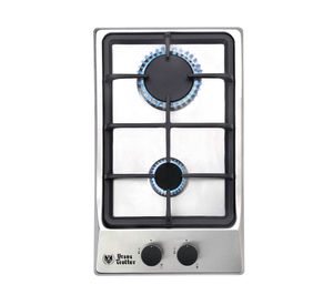 Encimera a gas 2 quemadores Prime G2 inxo Ursus Trotter