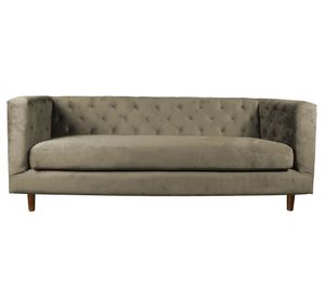 Sofá Brescia 3 cuerpos café Latam Home