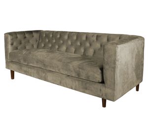 Sofá Brescia 3 cuerpos café Latam Home