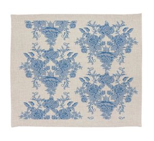 Individual Francés crudo linet 42x36 cm 4 un.