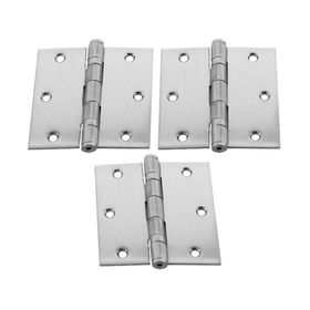 Bisagra rodamiento canto recto 3.5x3.5" 3 unidades