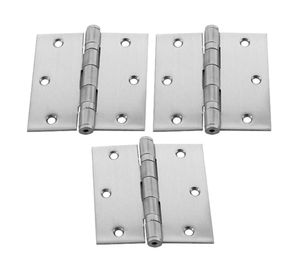 Bisagra rodamiento canto recto 3.5x3.5" 3 unidades