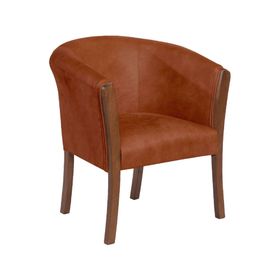 Sitial cuero 1 cuerpo Dortmund café