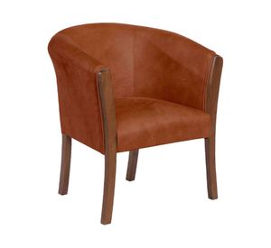 Sitial cuero 1 cuerpo Dortmund café