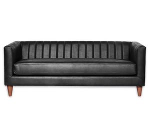 Sofá Sorrento negro Latam Home