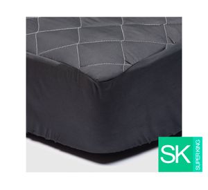 Cubre Colchón Súper King negro