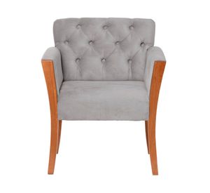 Sitial velvet 1 cuerpo Kiel gris