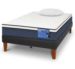Cama europea Curve Excellence 1.5 plazas + almohada Cic