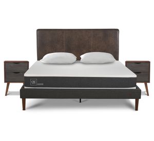 Cama europea curve 2 plazas Ortopedic + set Baker + 2 almohadas Cic