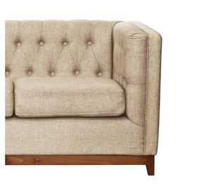 Sofá 2 cuerpos Roma beige