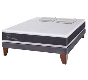 Cama Europea 2 plazas Ortopedic + almohada viscoelástica Cic