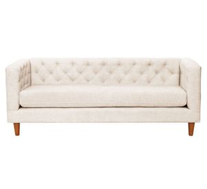 Sofá 3 cuerpos Brescia blanco