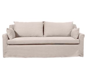 Sofá 3 Cuerpos Lircay Lino hueso