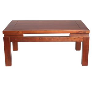 Mesa centro + Arrimo Martina nogal