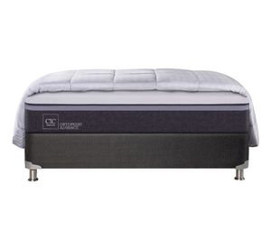 Box spring 2 plazas Ortopedic advance B5 + plumón Cic