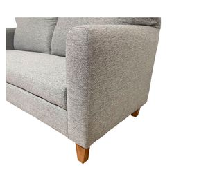 Sofá 2 cuerpos Bea gris claro