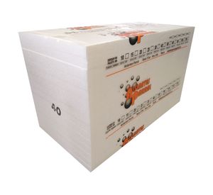 Poliestireno 40x500x1000 mm expandido 15 unidades Aislantes Parral