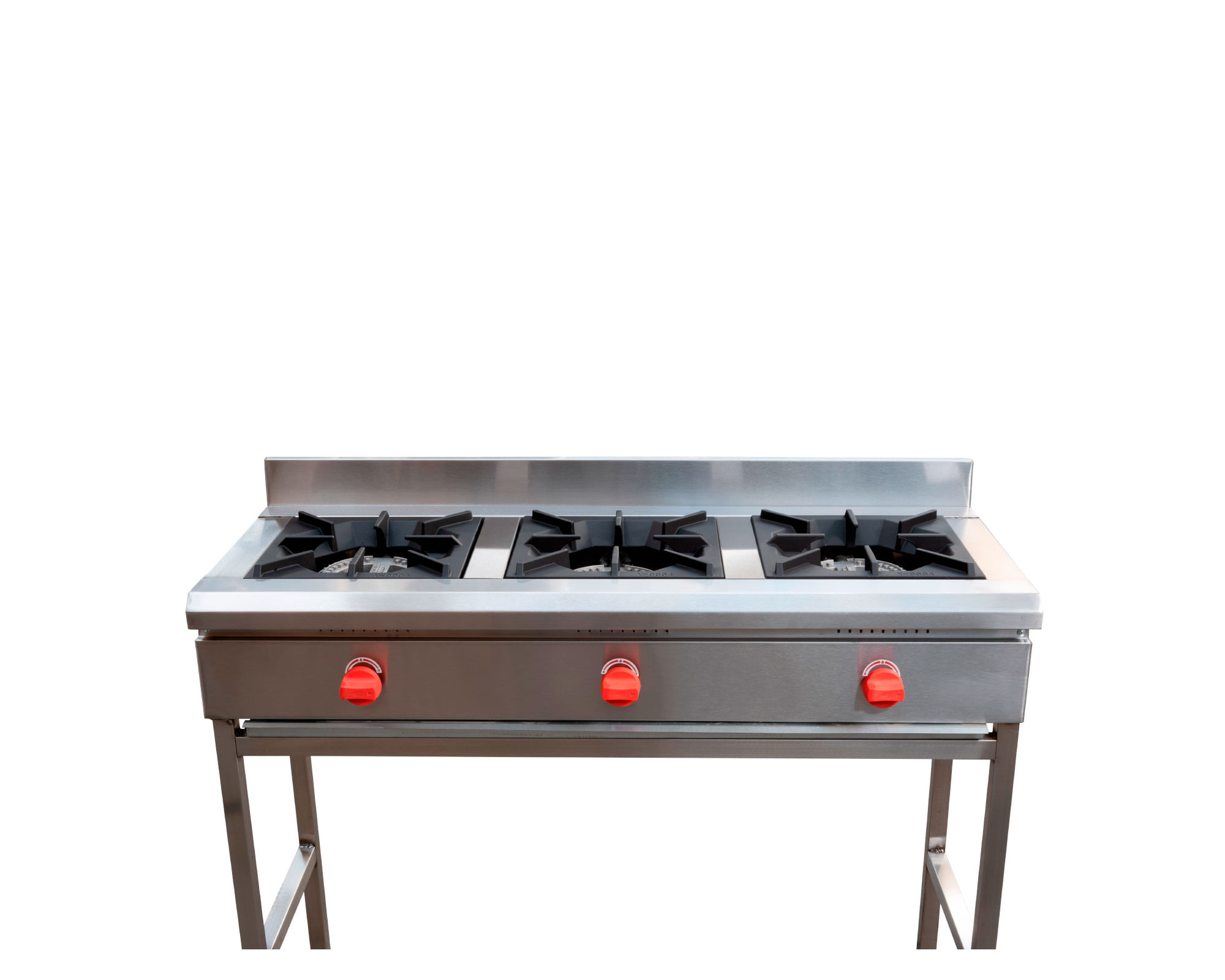 Ventus Anafe 3 platos gas licuado gris