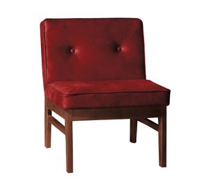 Sitial cuero 1 cuerpo Colonia rojo