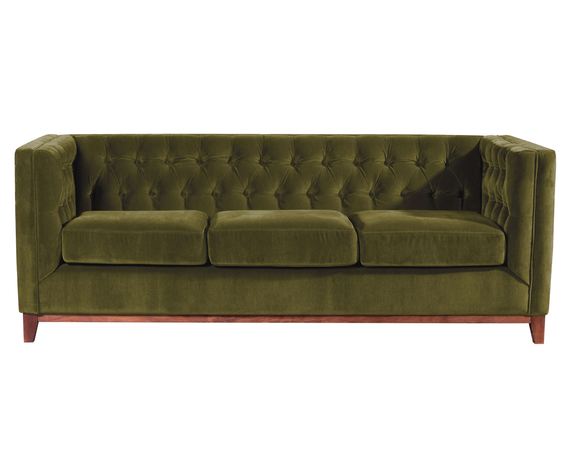 Latam Home Sofá Roma 3 cuerpos verde Latam Home