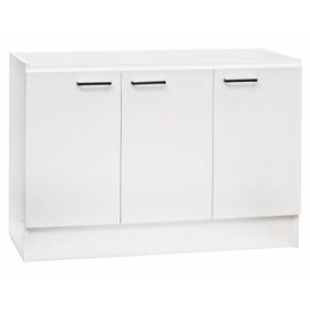 Mueble base lavaplatos 3 puertas Basic blanco M+Design