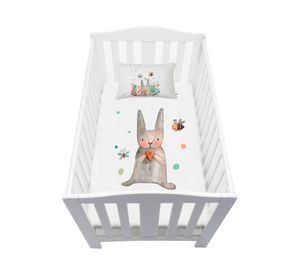 Cubreplumón colecho Conejito blanco