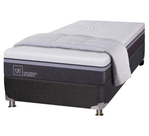 Box spring 1.5 plazas Ortopedic Advance + plumón Cic