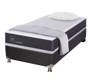 Box spring 1.5 plazas Ortopedic B5 + almohada + plumón Cic