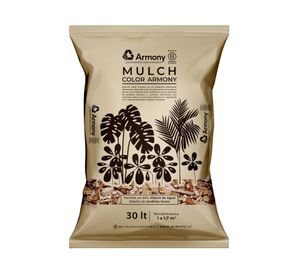 Mulch chip 30 litros rojo Armony.