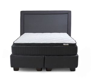 Cama americana Súper King Hybrido + respaldo Drimkip