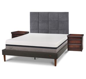 Cama europea curve 2 plazas Balance + Set Támesis Cic
