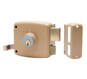 Cerradura sobreponer puertas de 30 mm 1994 beige Poli