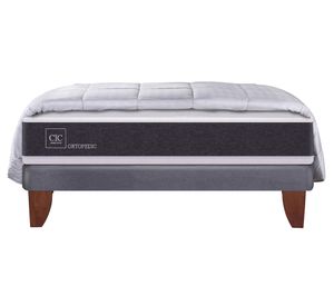 Cama Europea 2 plazas Ortopedic + plumón Cic