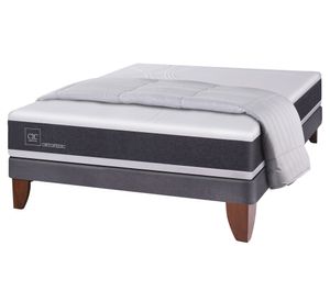 Cama Europea 2 plazas Ortopedic + plumón Cic