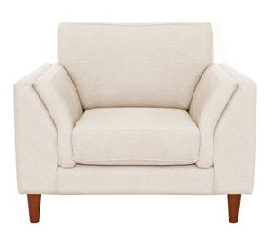 Sofá lino 1 cuerpo Milán blanco