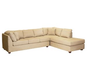 Sofá seccional derecho 5 cuerpos Padua beige