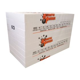 Poliestireno 80x500x1000 mm expandido 8 unidades Aislantes Parral