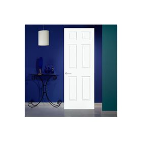 Puerta Interior Sinfonía 65x200 cm Blanca con perforación