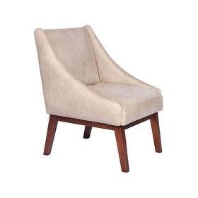 Sitial Berlín cuero beige Latam Home