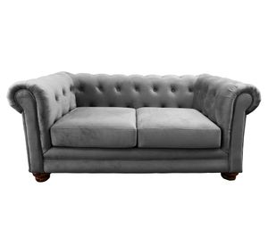 Sofá 2 cuerpos Florencia gris