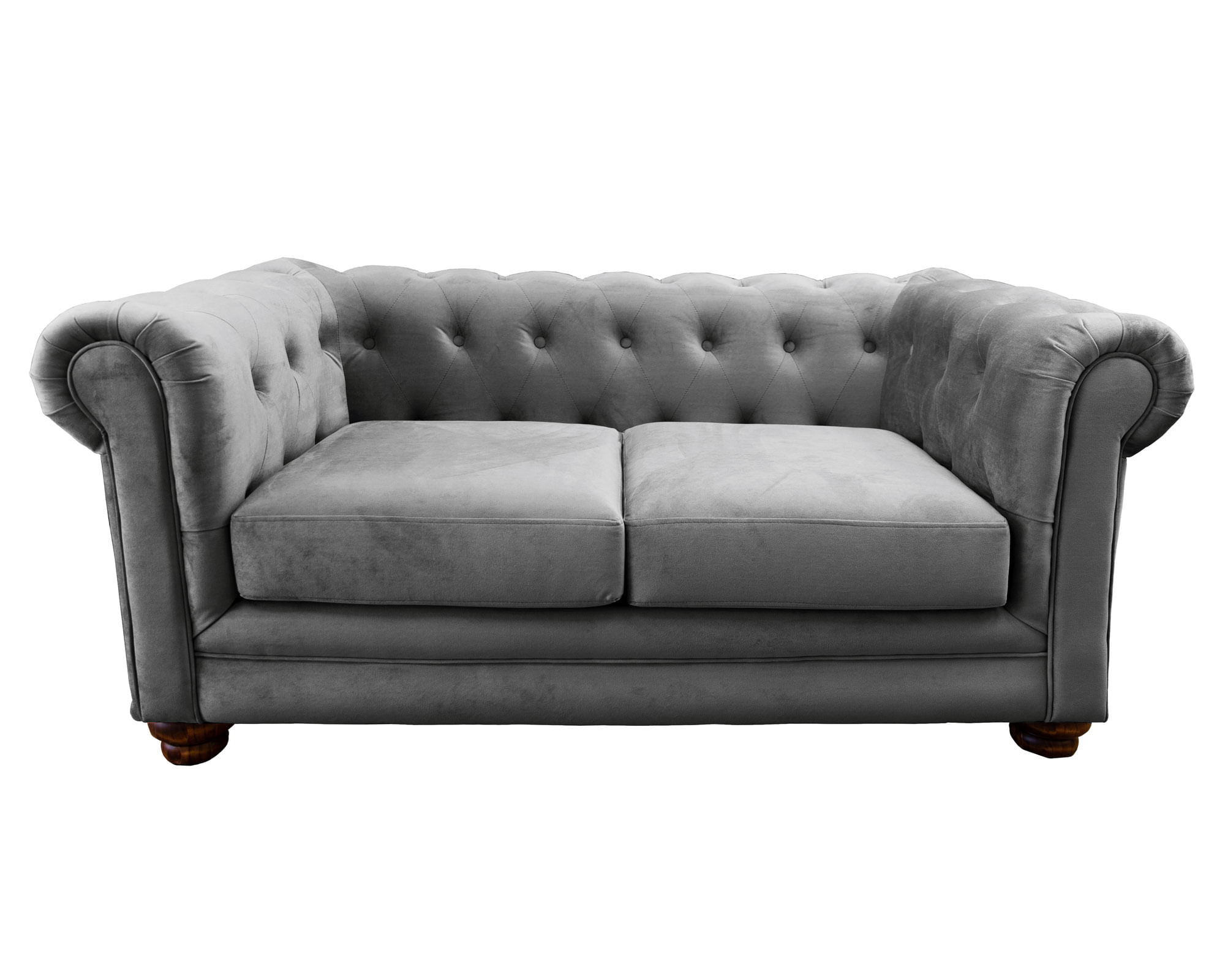 Latam Home Sofá 2 cuerpos Florencia gris