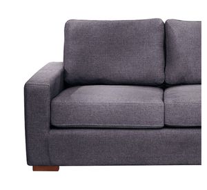 Sofá seccional derecho Livorno gris oscuro