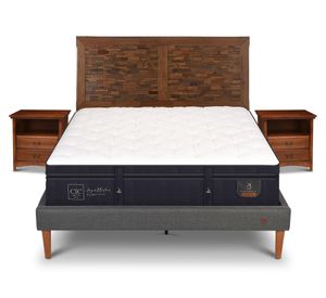 Cama europea 2 plazas Super Premium + set Antique Cic