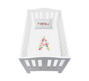 Cubreplumón pack Letras Vintage A blanco