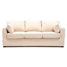 Sofá 3 cuerpos Texas tela beige claro