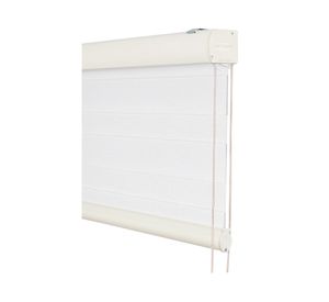 Cortina roller Dúo 160x180 cm Comfort blanco