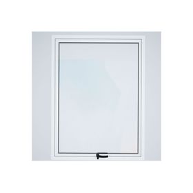 Ventana Aluminio 60x100 cm Termopanel Proyectante Blanca Mundo Glass