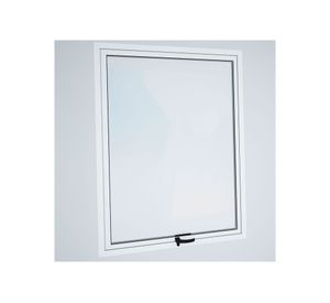 Ventana Aluminio 60x100 cm Termopanel Proyectante Blanca Mundo Glass