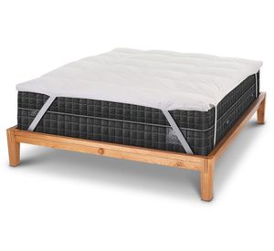 Cama europea 2 plazas Oak Lux + topper Cic