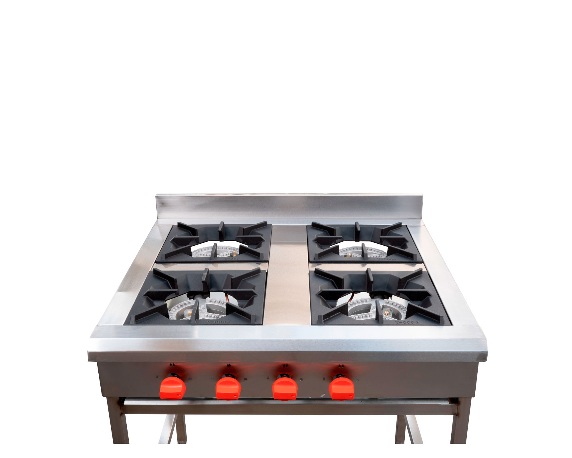 Ventus Anafe 4 platos gas licuado gris